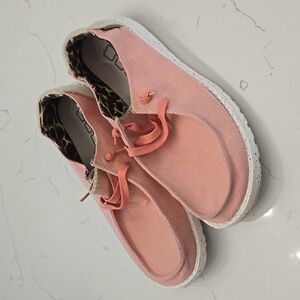 Hey Dude Wendy Guava Sneakers Women's Size US 9